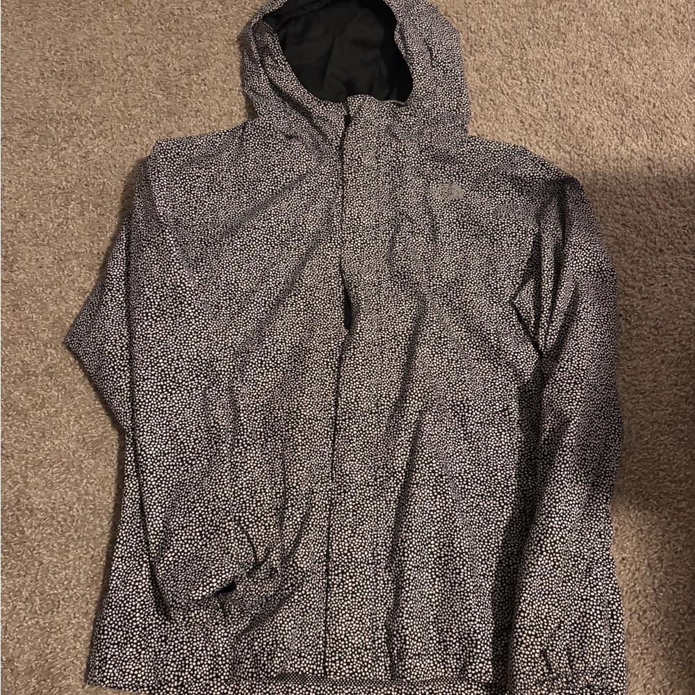 The North Face Black Mesh-Lined Rain Jacket
